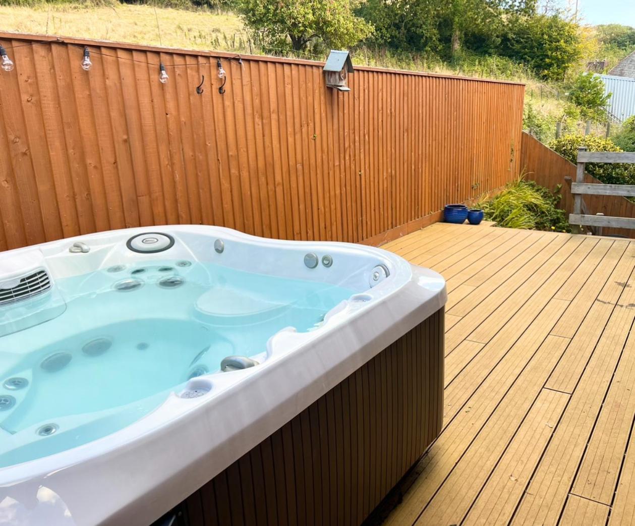 Countryside Converted Barn With Hot Tub نيوتن أبوت المظهر الخارجي الصورة