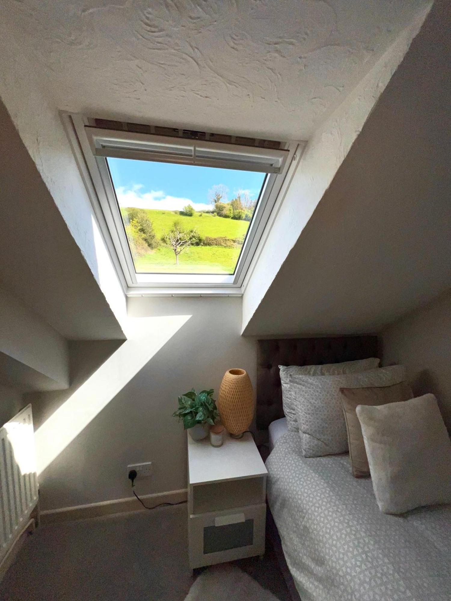 Countryside Converted Barn With Hot Tub نيوتن أبوت المظهر الخارجي الصورة